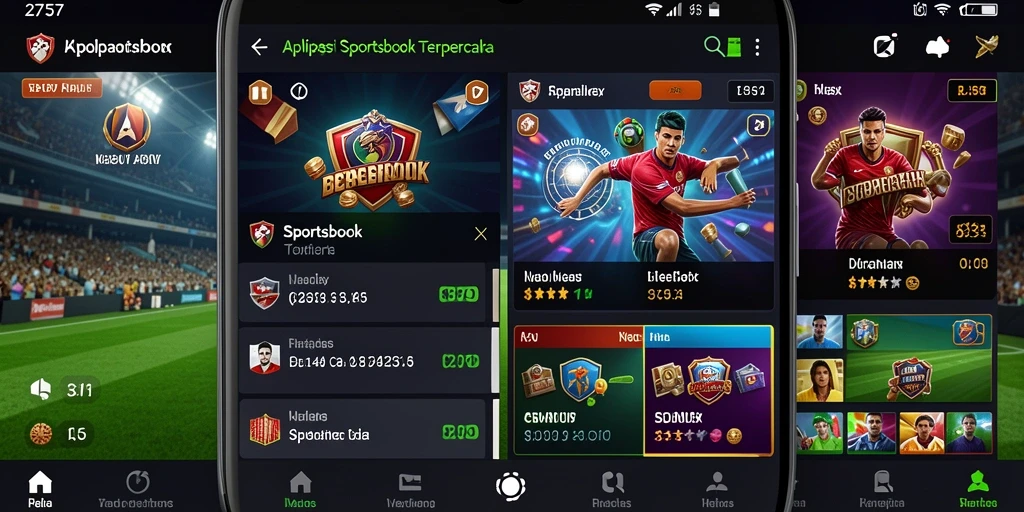 Tampilan utama gameplay aplikasi Sportsbook 2757 yang menarik.