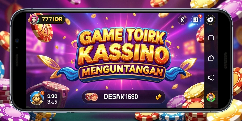 Tampilan gameplay mengasyikkan dari 777IDR dengan berbagai pilihan permainan Kasino.