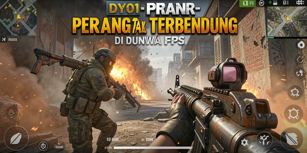 Gameplay mendebarkan dari DY01 yang memikat para pemain FPS.
