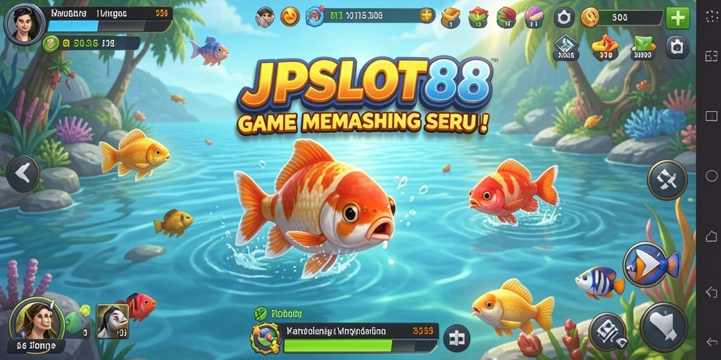 Gameplay JPSLOT88 dengan memancing nyata dan grafis menawan.