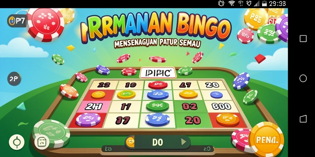Screenshot gameplay PP7 menampilkan suasana bermain Bingo yang seru.