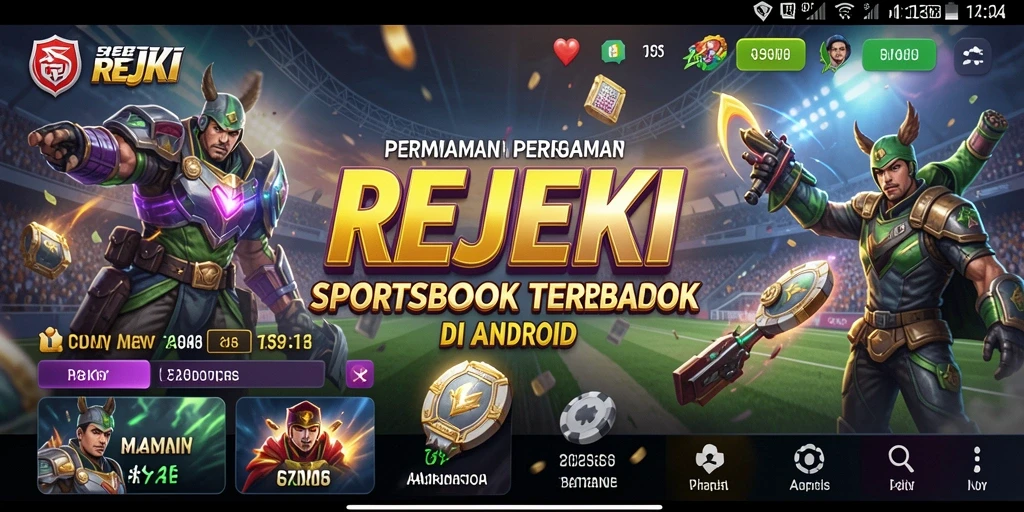 Screenshot dari gameplay taruhan Sportsbook yang menarik di REJEKI.